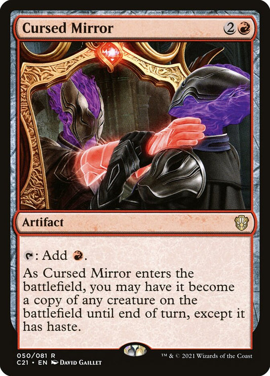 MTG Card Title: Cursed Mirror C21/50
