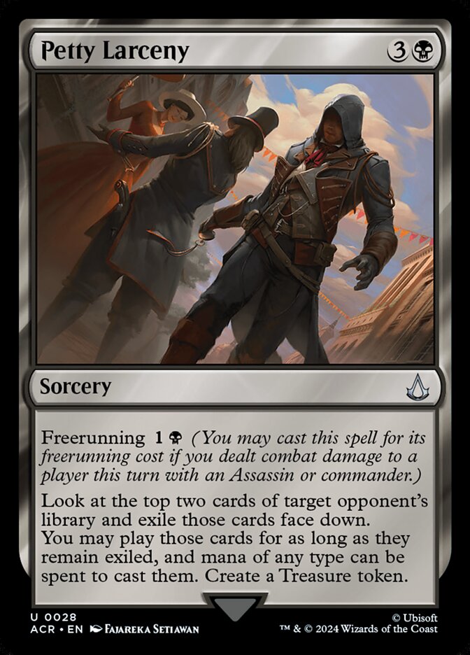 MTG Card Title: Petty Larceny ACR/28