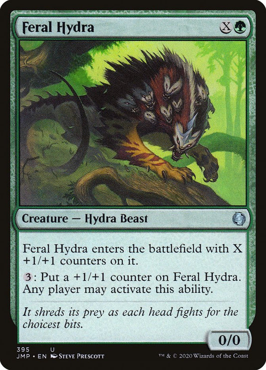 MTG Card Title: Feral Hydra JMP/395