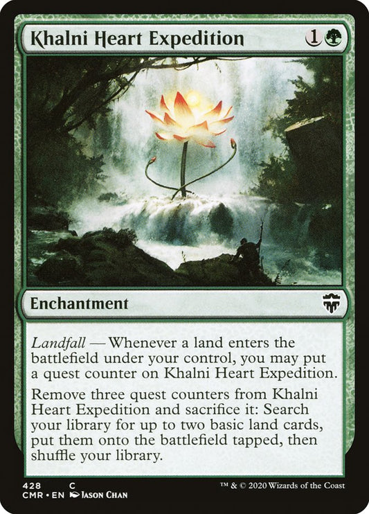 MTG Card Title: Khalni Heart Expedition CMR/428