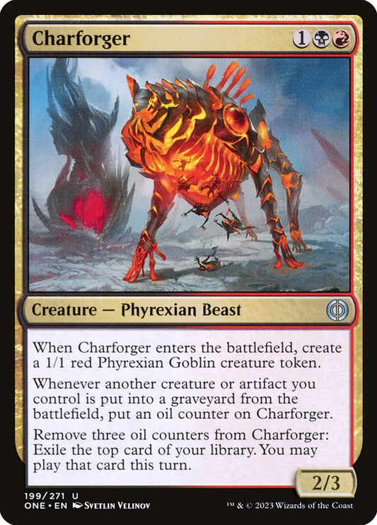 MTG Card Title: Charforger ONE/199