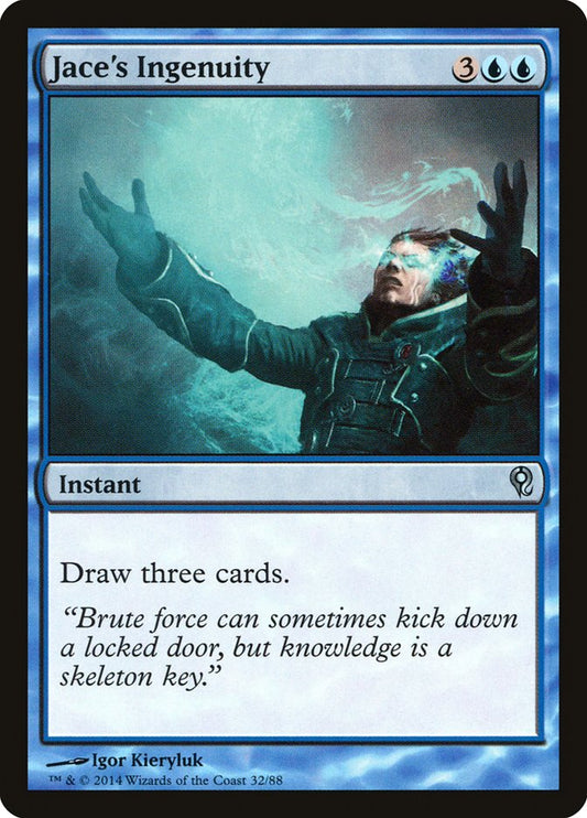 MTG Card Title: Jace's Ingenuity DDM/32