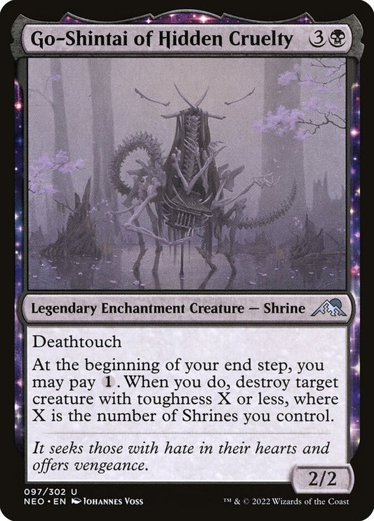 MTG Card Title: Go-Shintai of Hidden Cruelty NEO/97