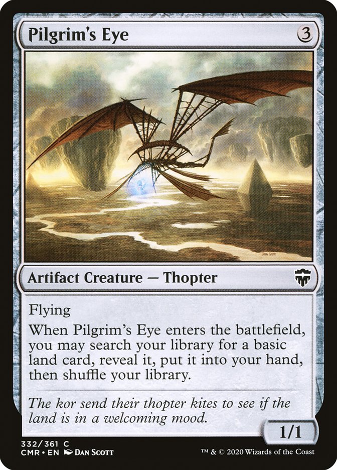 MTG Card Title: Pilgrim's Eye CMR/332