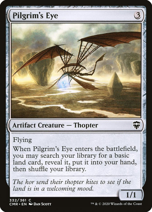 MTG Card Title: Pilgrim's Eye CMR/332