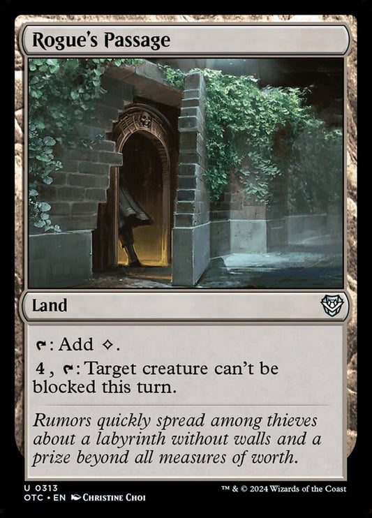 MTG Card Title: Rogue's Passage OTC/313