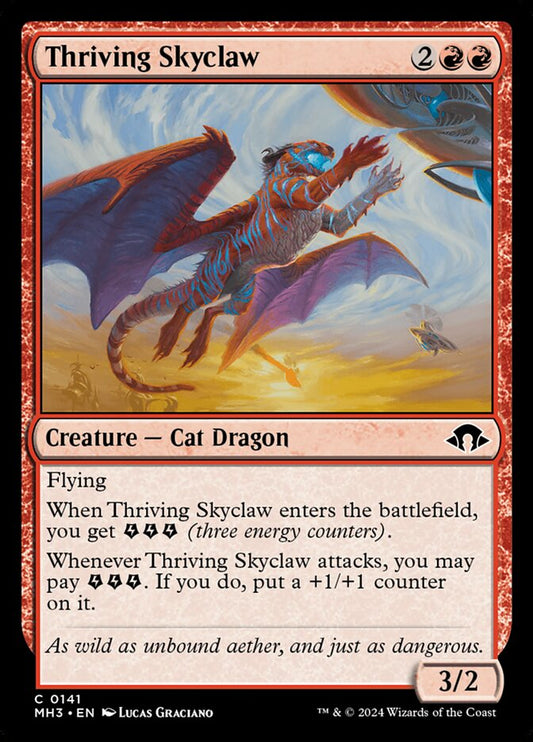 MTG Card Title: Thriving Skyclaw MH3/141