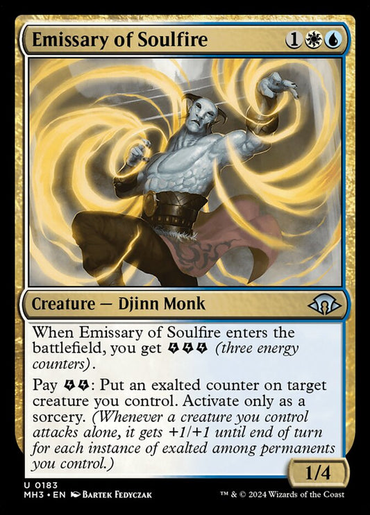 MTG Card Title: Emissary of Soulfire MH3/183