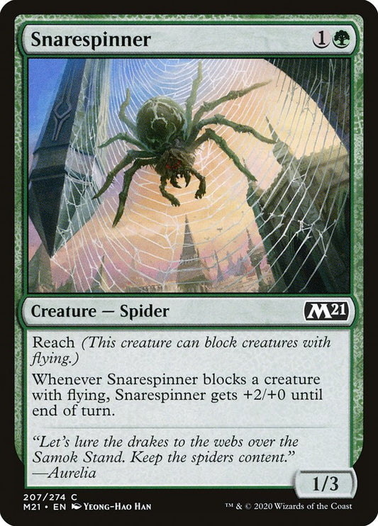 MTG Card Title: Snarespinner M21/207
