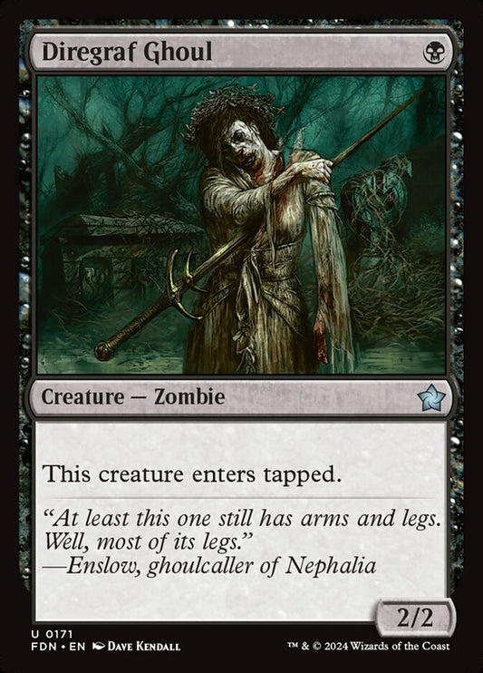 MTG Card Title: Diregraf Ghoul FDN/171