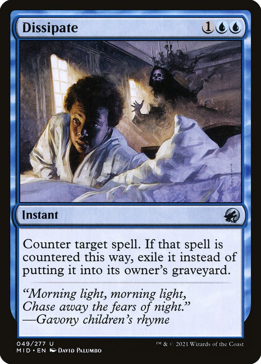 MTG Card Title: Dissipate MID/49
