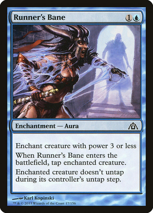 MTG Card Title: Runner's Bane DGM/17
