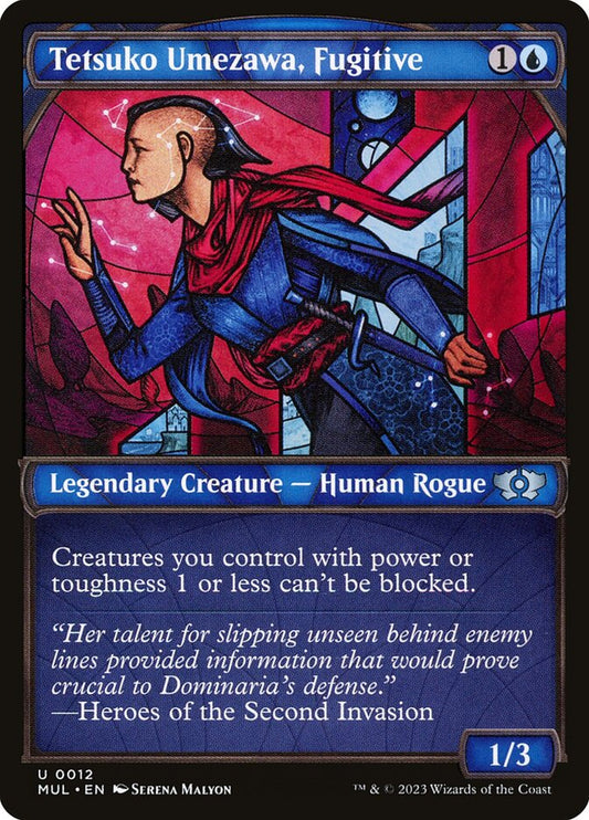 MTG Card Title: Tetsuko Umezawa, Fugitive MUL/12