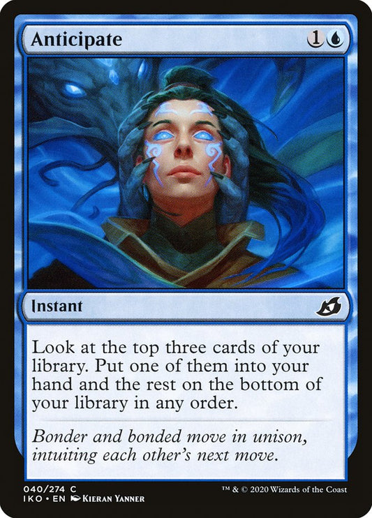 MTG Card Title: Anticipate IKO/40