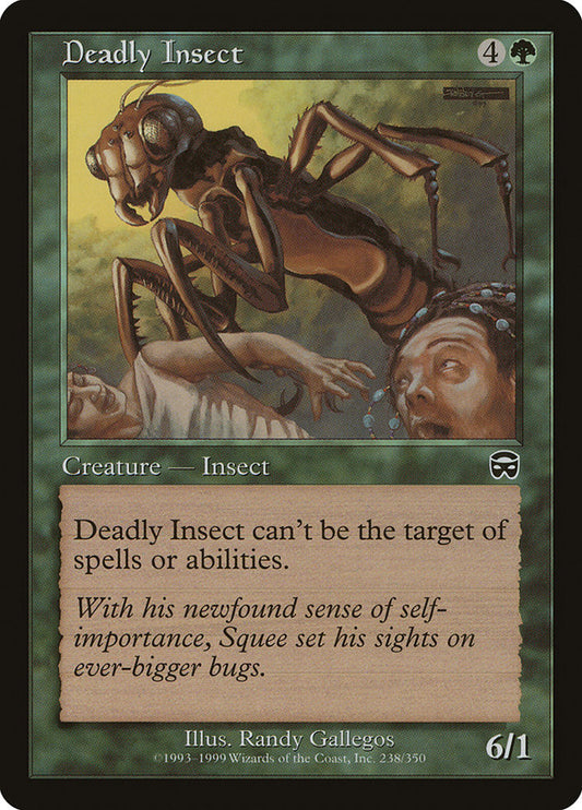 MTG Card Title: Deadly Insect MMQ/238