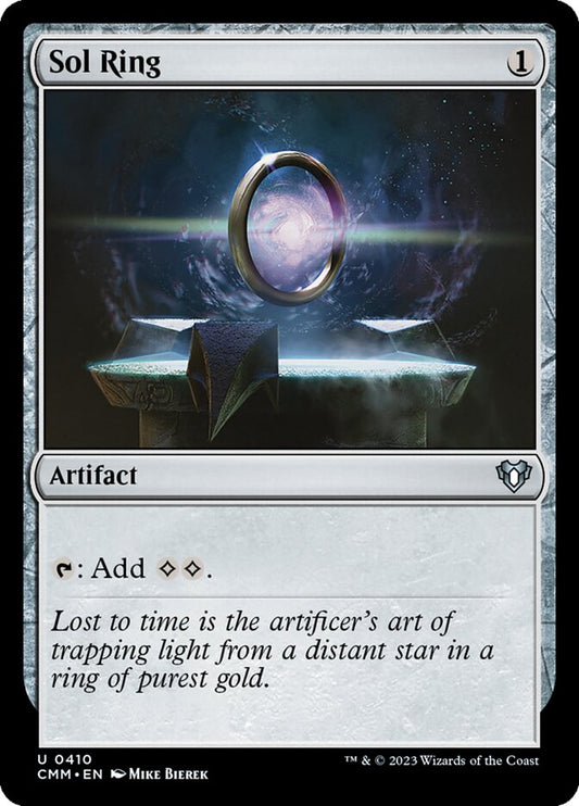 MTG Card Title: Sol Ring CMM/410