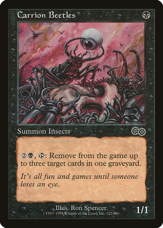 MTG Card Title: Carrion Beetles USG/122