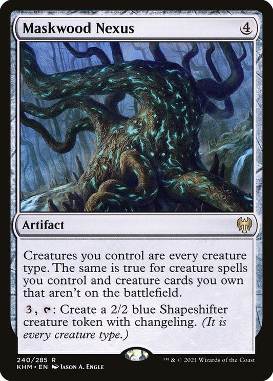 MTG Card Title: Maskwood Nexus KHM/240