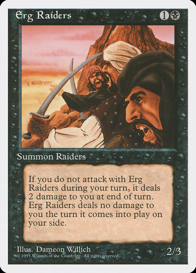 MTG Card Title: Erg Raiders 4ED/135