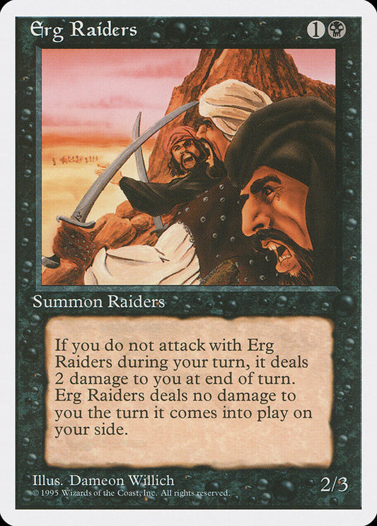 MTG Card Title: Erg Raiders 4ED/135