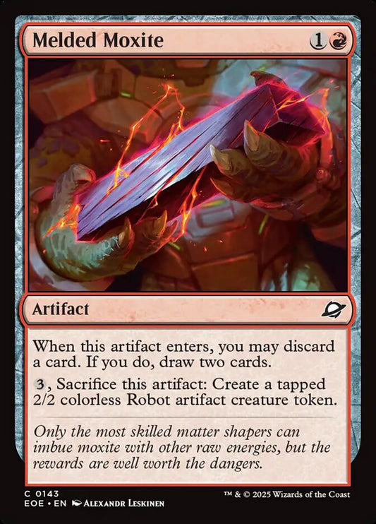 MTG Card Title: Melded Moxite EOE/143