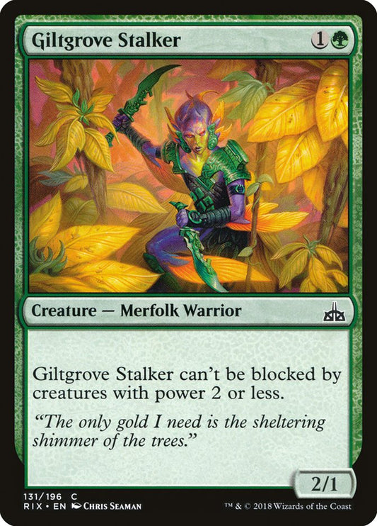 MTG Card Title: Giltgrove Stalker RIX/131