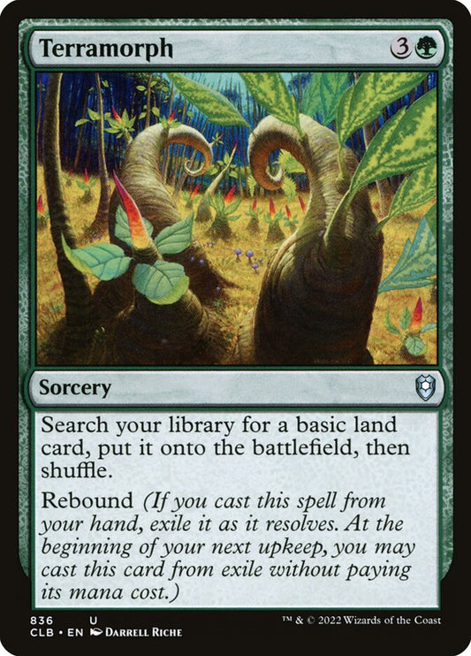 MTG Card Title: Terramorph CLB/836