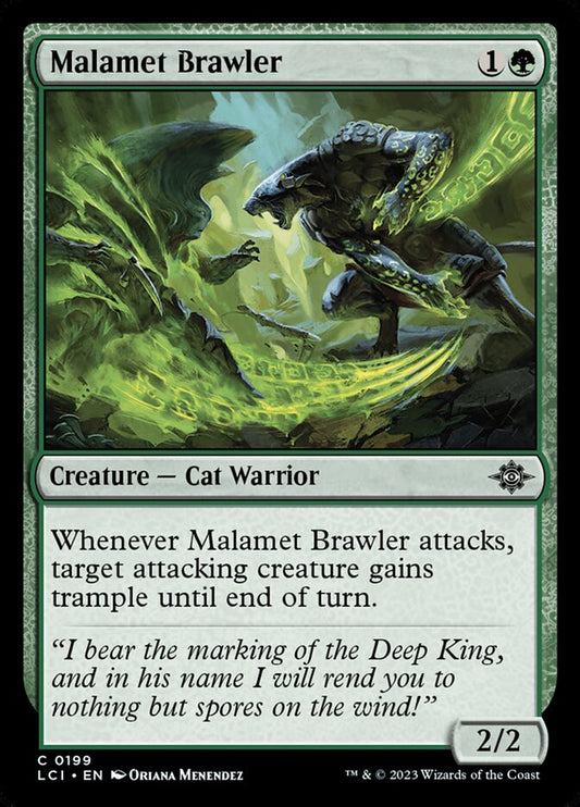 MTG Card Title: Malamet Brawler LCI/199