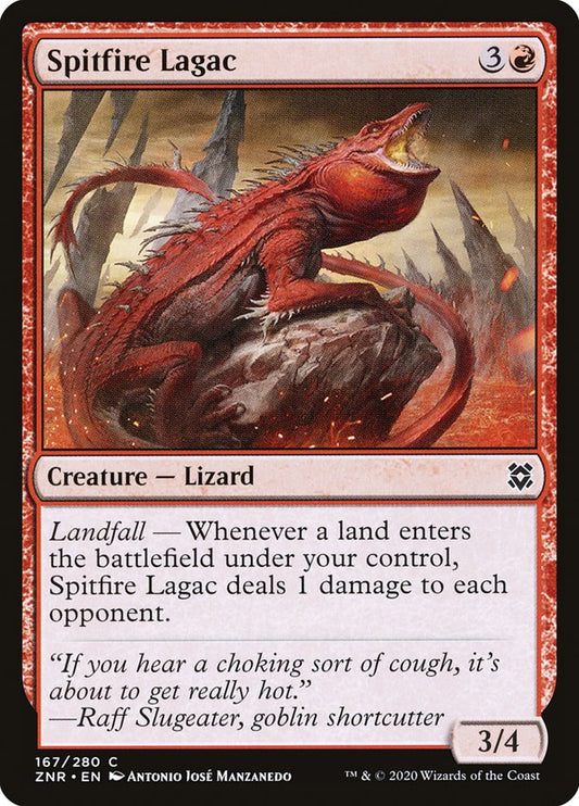 MTG Card Title: Spitfire Lagac ZNR/167