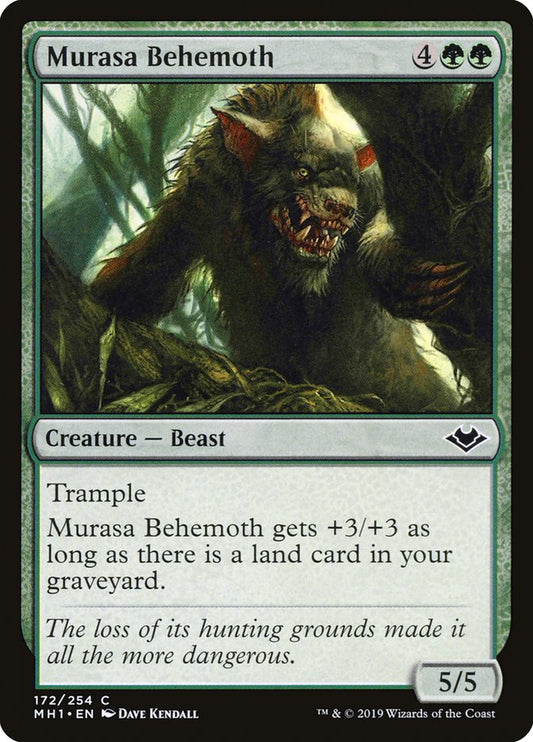 MTG Card Title: Murasa Behemoth MH1/172