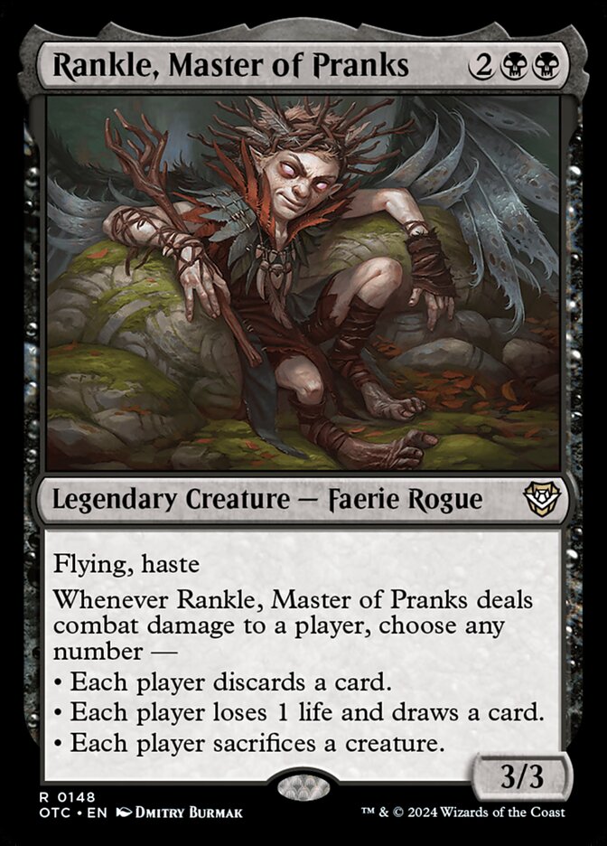 MTG Card Title: Rankle, Master of Pranks OTC/148