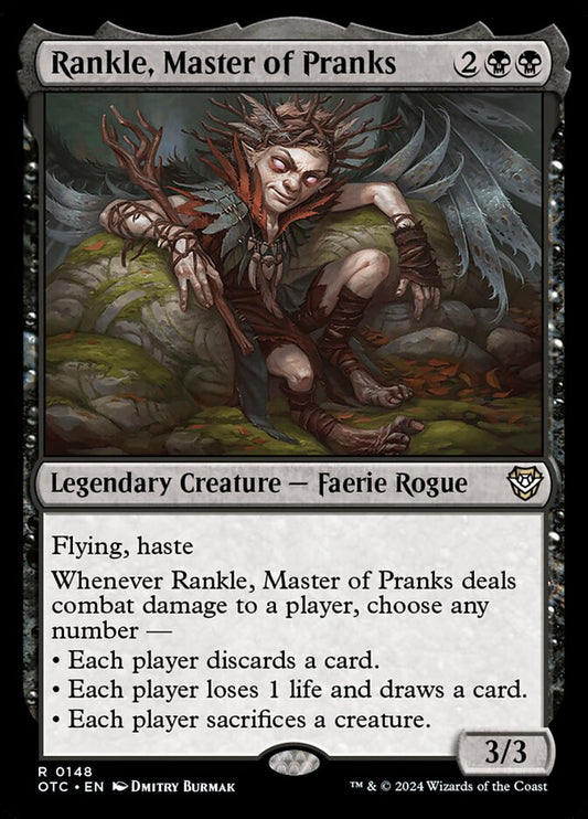MTG Card Title: Rankle, Master of Pranks OTC/148
