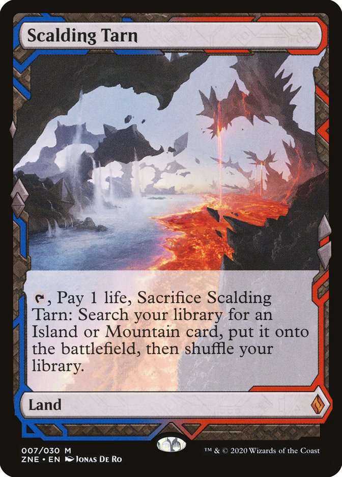 MTG Card Title: Scalding Tarn ZNE/7