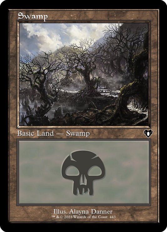 MTG Card Title: Swamp CMM/443