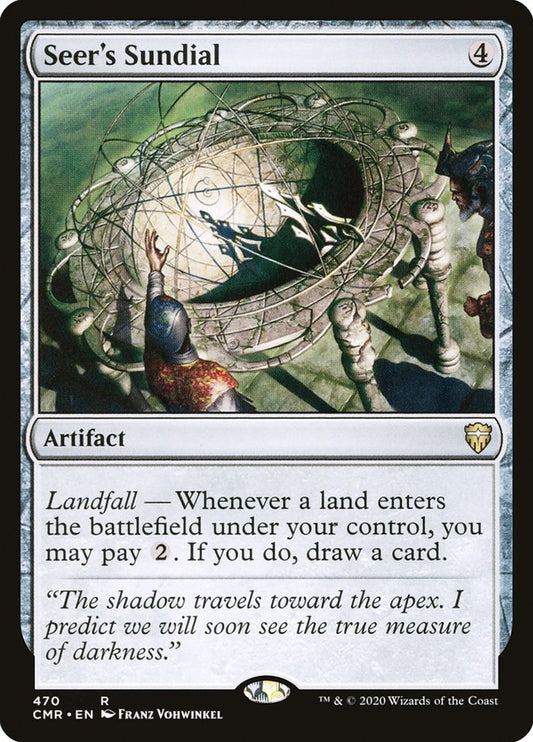 MTG Card Title: Seer's Sundial CMR/470
