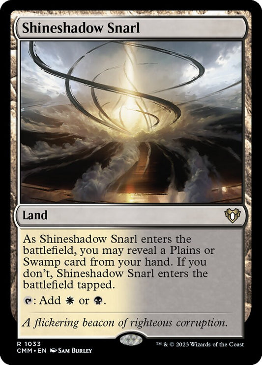 MTG Card Title: Shineshadow Snarl CMM/1033