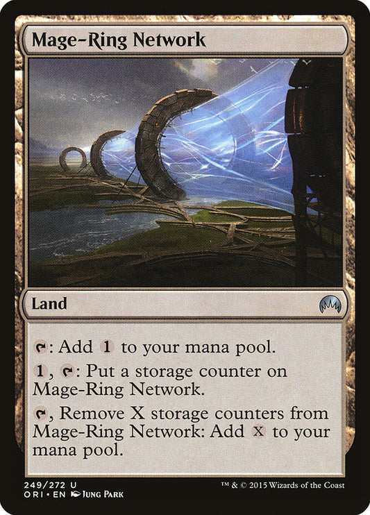 MTG Card Title: Mage-Ring Network ORI/249