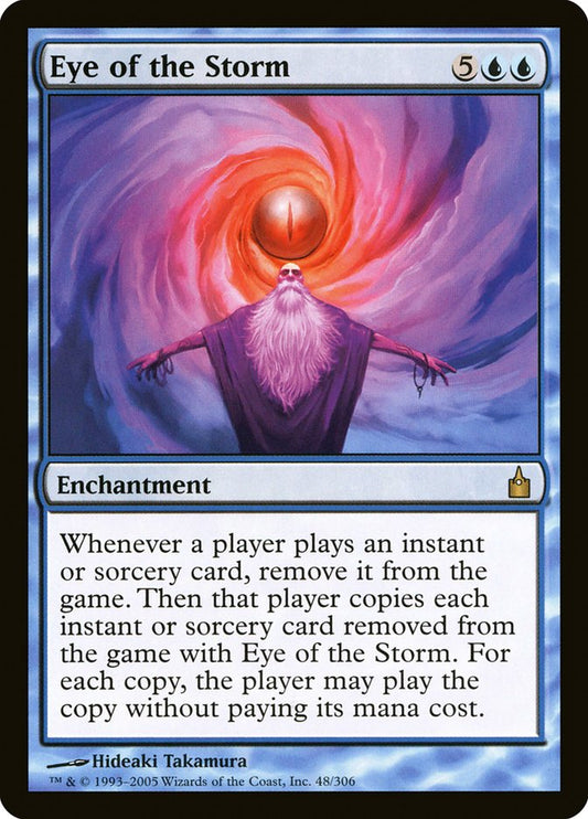 MTG Card Title: Eye of the Storm RAV/48