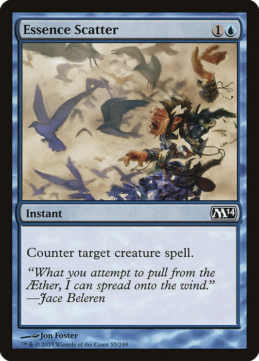 MTG Card Title: Essence Scatter M14/55