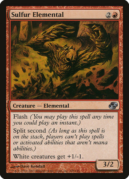 MTG Card Title: Sulfur Elemental PLC/108