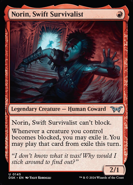 MTG Card Title: Norin, Swift Survivalist DSK/145
