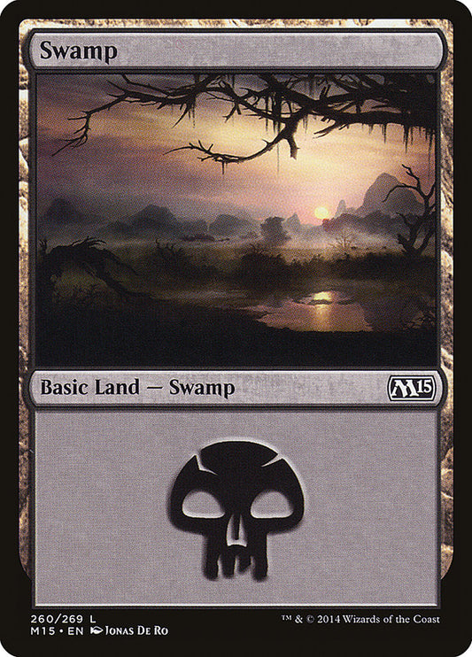 MTG Card Title: Swamp M15/260