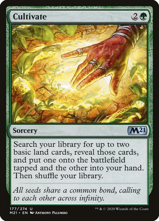 MTG Card Title: Cultivate M21/177