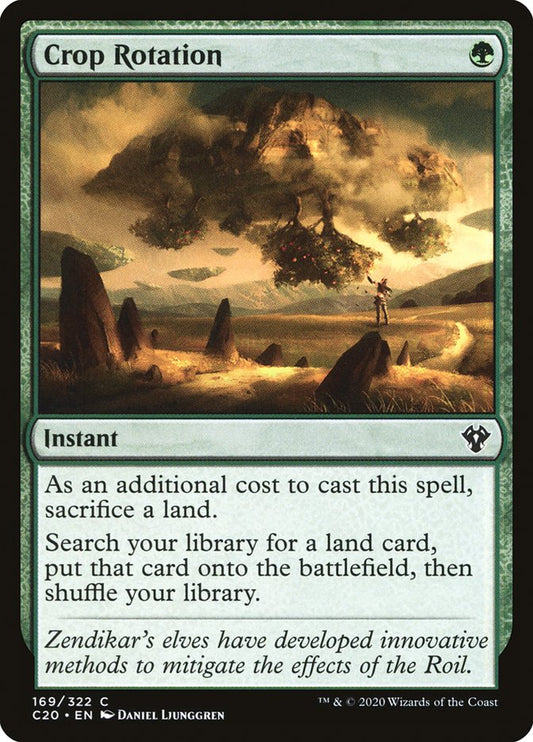 MTG Card Title: Crop Rotation C20/169