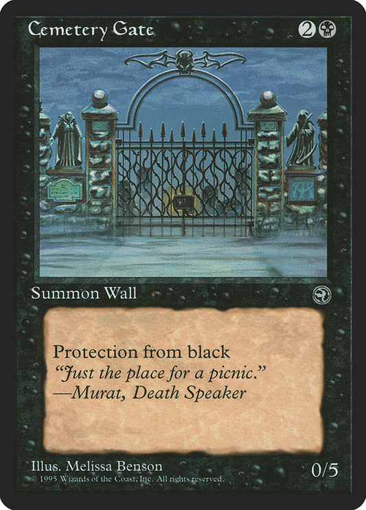 MTG Card Title: Cemetery Gate HML/44b