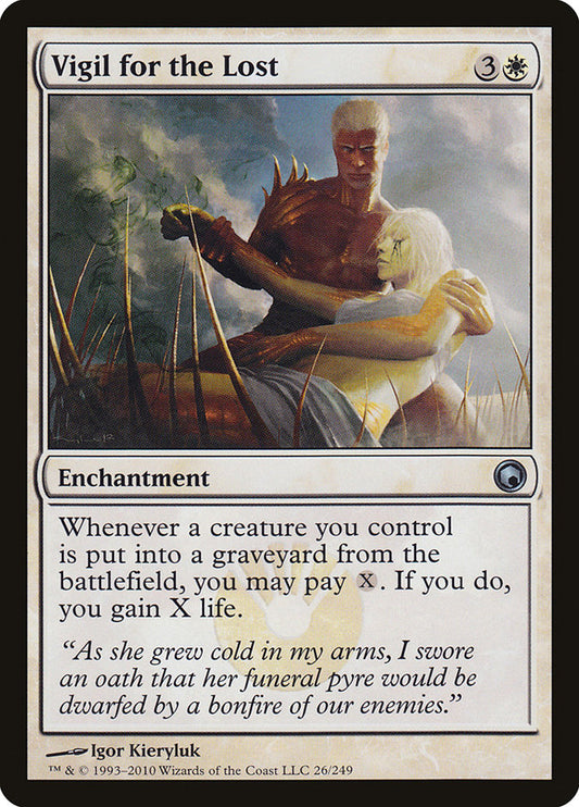 MTG Card Title: Vigil for the Lost SOM/26