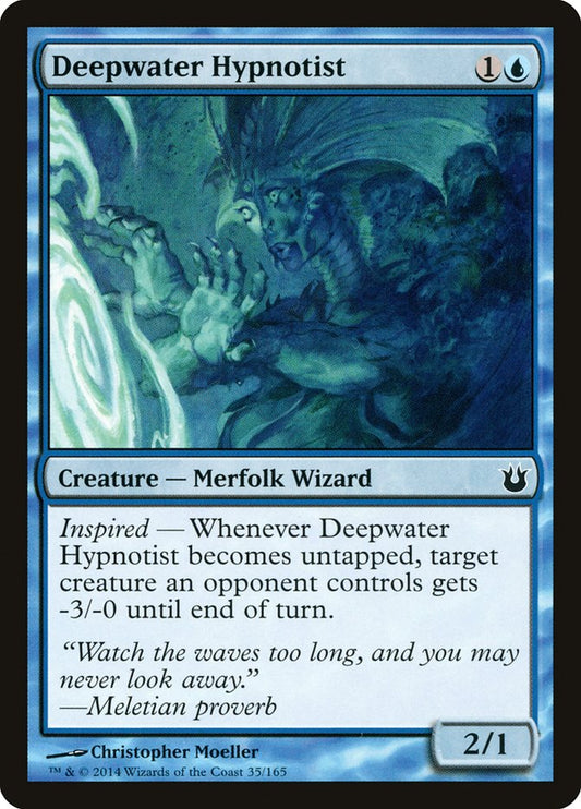 MTG Card Title: Deepwater Hypnotist BNG/35
