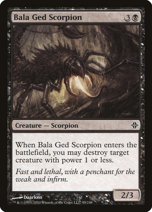 MTG Card Title: Bala Ged Scorpion ROE/95