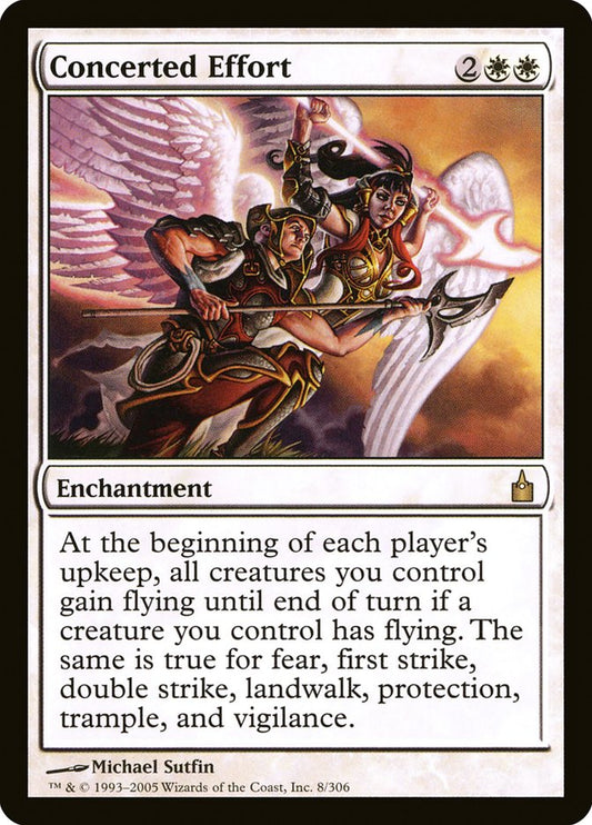 MTG Card Title: Concerted Effort RAV/8