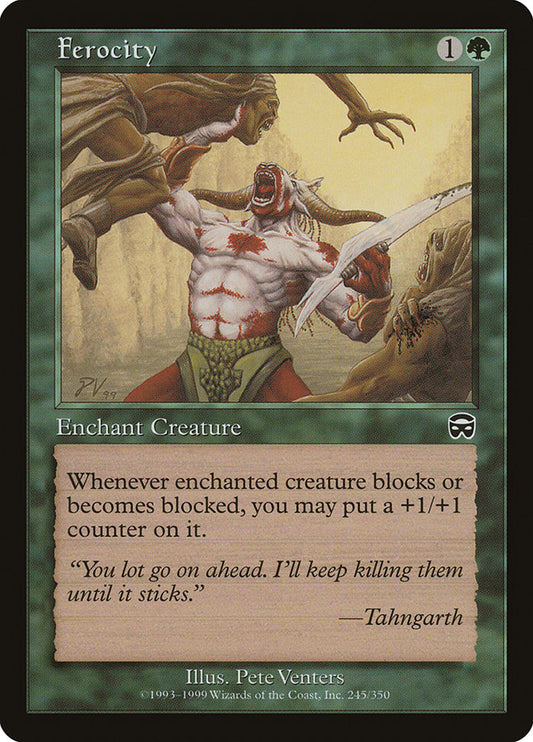 MTG Card Title: Ferocity MMQ/245